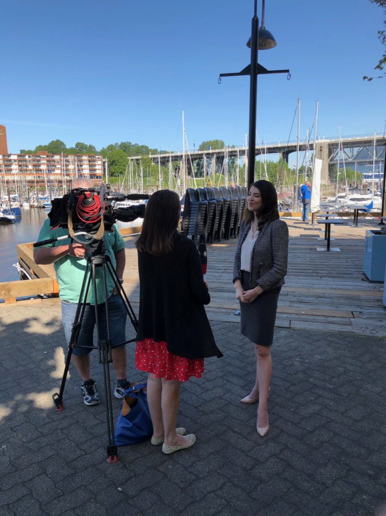 Dr. Katie Beleznay Live on CBC News