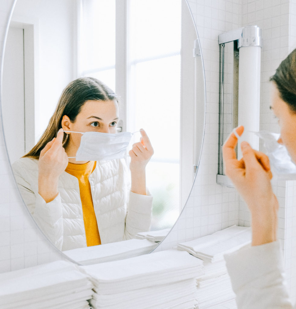 How Wearing a Mask Affects Your Skin